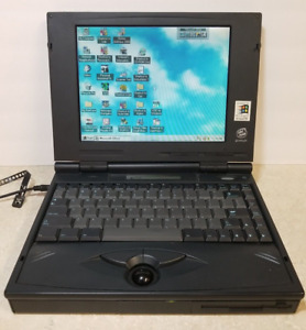 Vintage HP OmniBook 4000C Laptop with cord Tested Works