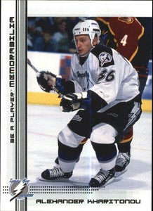 2000-01 BAP Memorabilia Lightning Hockey Card #416 Alexander Kharitonov Rookie