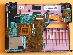 ¡PROBADO!!! Placa madre TOSHIBA U405 S2850 AMD A000023270 + CPU + disipador térmico + CVR base - Imagen 1 de 2