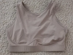 Reggiseno sportivo ad alto impatto Fabletics Blare con schiena incrociata taglia 2X nudo - Foto 1 di 3