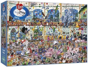 Puzzle 1000 elementów. Kocham zwierzęta - Picture 1 of 1