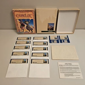 Conquests of Camelot Search For The Grail SIERRA 1989 PC Game (Missing 2 Discs) - Picture 1 of 12