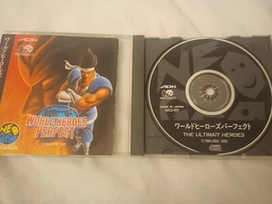CD World Heroes Perfect SNK Neo Geo importación de Japón vendedor de Estados Unidos - Imagen 1 de 10