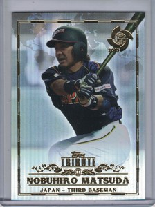NOBUHIRO MATSUDA 2013 Topps Tribute WBC #91 (Japan) (G5362)