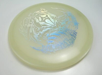 Discraft Disc Golf Glow Z Halloween Buzzz Midrange Disc Ghost Face Scream 2021 - Image 1 of 3