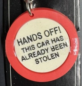 VTG Truckstop, Humor, Fun, Naughty Rubber Keychain Approximately 4“ Total Length - Picture 1 of 2