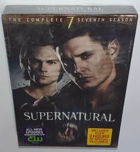 SUPERNATURAL COMPLETE SEASON 7 BRAND NEW SEALED REGION 1 DVD - Picture 1 of 1