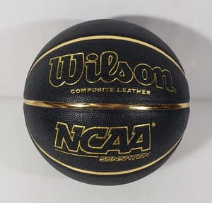 Wilson Sensation NCAA Basketball Black Gold Composite Leather WTB6791-0701 - Bild 1 von 9