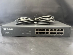 TP-Link TL-SG1016D 16-Port Gigabit Ethernet Switch – Fully Tested w/ Cord - Picture 1 of 8