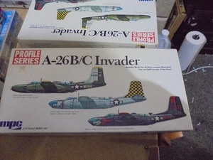 1/72 Scale MPC, A-26 Invader Airplane Kit #2-2003-200 BN Open Box - Picture 1 of 2