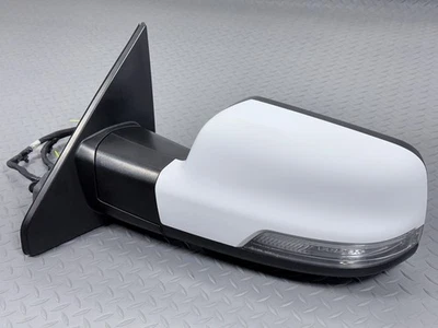 ✅ ESPEJO RETROVISOR PLEGABLE ELÉCTRICO EXTERIOR IZQUIERDO 19-25 RAM 1500 5º OEM BLANCO PW7 Foto 1 de 4