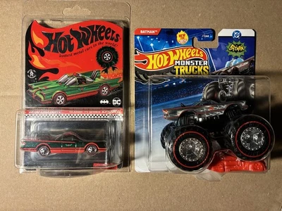 2017 Hot Wheels RLC Holiday Classic TV Series Batmobile 1966 1159/ 6000 W Bonus  - Image 1 of 4