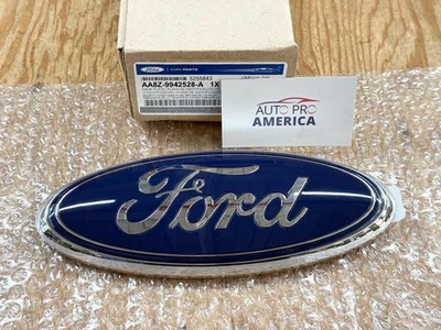 Puerta trasera azul 9" emblema 08-2016 Ford Super Duty F150 F250 F350 OEM AA8Z9942528A Foto 1 de 4