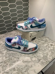 Größe 14 - Nike Futura Laboratories x Dunk SB Low Bleached Aqua VNDS - Bild 1 von 8