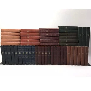 Harvard Classics Dr Eliots Five Foot Shelf 50 Volumes Plus Reading Guide Rainbow - Picture 1 of 23