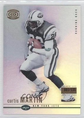 2001 Pacific Dynagon Premiere Date /135 Curtis Martin #65 HOF - Image 1 of 2