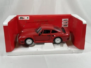 Tonka Polistil 1/18 Scale Die Cast Model Porsche 959 - Red Boxed - Picture 1 of 11