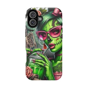 Gothic Zombie Phone Case, Impact-Resistant Phone Cover, Cool Smartphone [...] - Picture 1 of 74