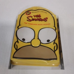 The Simpsons Sixth season 6 DVD collectors edition Homer Head New Sealed - Imagen 1 de 6