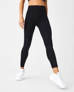 SPANX Spanxshape Booty Boost Leggings 7/8 Activewear XL Black - Picture 1 of 8