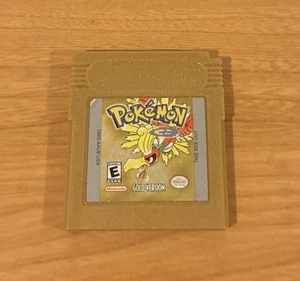 Authentic Tested Pokemon Gold Version Nintendo Game Boy Color 2000 Dry Battery - Bild 1 von 15