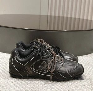 NB X Miu Min 530 SL Leather Sport Shoes - Black - Bild 1 von 5