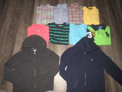 RALPH LAUREN VINEYARD VINES Jaqueta Camisa Masculina Média 10-12 Lote De (10) Excelente - Imagem 1 de 4