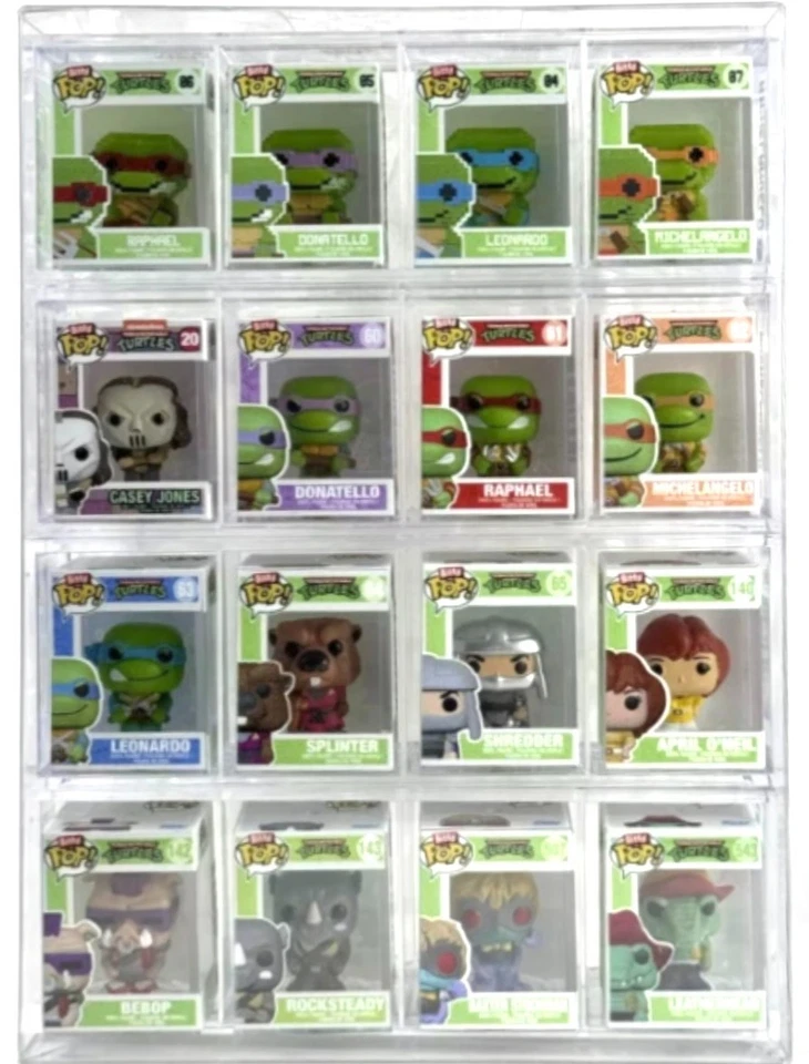 Funko Bitty Pop! Teenage Mutant Ninja Turtles TMNT Figure Chase Rare - You Pick