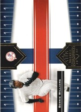 2005 Donruss Champions #355 Bernie Williams Impressions Great card!