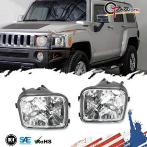 Juego de luces de parachoques de estacionamiento con señal de giro cromadas para SUV 2006-10 Hummer H3 nuevo - Imagen 1 de 9