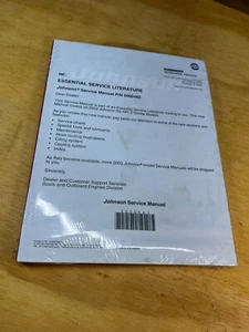 Manual de servicio Johnson 5005483 - Nuevo - Imagen 1 de 2
