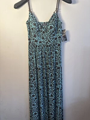 Sutiã acolchoado American Living feminino marrom-petróleo longo elástico tamanho 12 novo com etiquetas $110 - Imagem 1 de 4