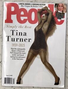 Tina Turner People magazine June 2023 Music Icon Simply the best Life Time
