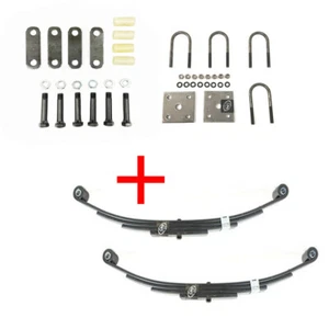 3,500 lbs. Trailer Axle Suspension Kit Incl. Leaf Springs, Shackle & U-Bolt kit - Picture 1 of 4