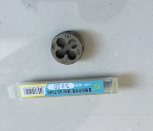 1pcs HSS Right Hand Die 3/8-20UN Dies + 1pcs 3/8-20 US tap Superior quality - Bild 1 von 1