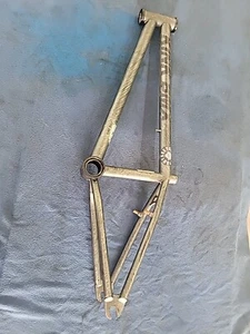 Kink Curb Silver BMX Frame Used - Picture 1 of 24