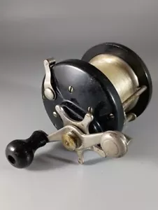Bronson J.A. de colección Carrete Coxe Modelo Nº 190 - 250 Yardas Hecho en EE. UU. - ¡Buen Forma! - Imagen 1 de 8