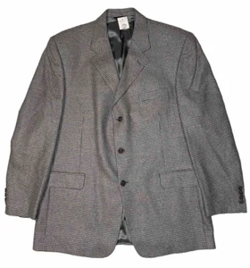 Norm Thomson Mens Blazer 44L 44 Long Sport Coat Jacket Tweed Brown Tan NWT - Picture 1 of 10