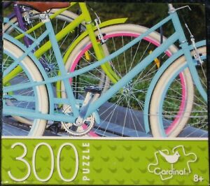 NEW Sealed Parked Bicycles 300 piece Puzzle Free Shipping !  