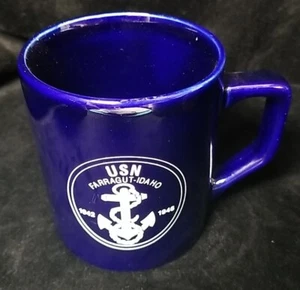 USN Farragut Idaho 1942 1946 Coffee Military Mug - Picture 1 of 7