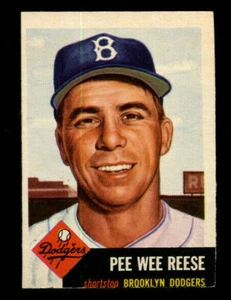 1953 Topps Baseball #76 Pee Wee Reese Card - EXMT #2195 - Picture 1 of 2