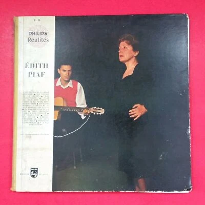 EDITH PIAF  V.28 BIEM Phillips Realites LP Vinyl VG+ Cover VG GF Booklet 1960 Foto 1 de 4