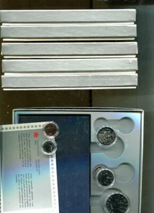 1981 - 1987 CANADA PROOFLIKE SPECIMEN 6 COIN SET LOT OF 6 DIFFERENT 2178T - Picture 1 of 1