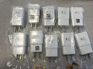 Lot Of  10 Genuine Samsung Adaptive Fast Charging Travel/Wall Charger EP-TA200 - Picture 1 of 4