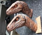 Raptor Bust Jurassic Park Raptor Prop Brown Style...... L@@K