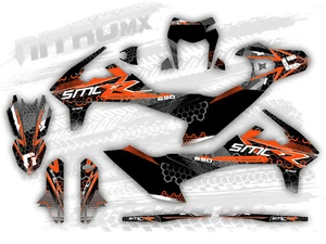 NitroMX Grafik Set fur KTM SMC SMC-R 690 2019 2020 2021 2022 2023 2024 Dekor - Picture 1 of 2