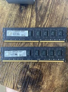 G.Skill 8GB (2x4GB) F3-10600CL9S-4GBNT PC3-10600 DDR3 1333 Desktop PC Memory - Picture 1 of 1