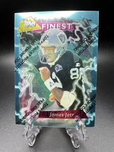 1995 Topps Finest - James Jett #133 - Picture 1 of 2