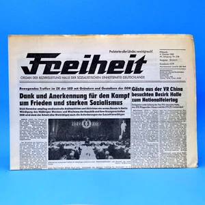 DDR Freiheit 04. Oktober 1989 | 04.10.1989 SED Eisleben Geburtstag Hochzeit B - Bild 1 von 1