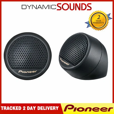 Pioneer TS-S15 20 mm Soft Dome Tune Up Car Tweeters Speaker Max Power 120 Watts - Image 1 of 2